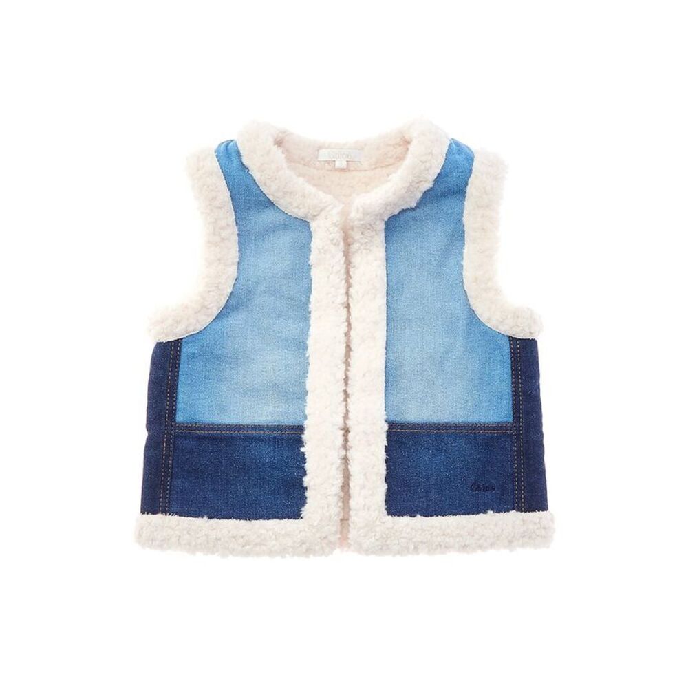 Chloé Girls  Vest, Blue